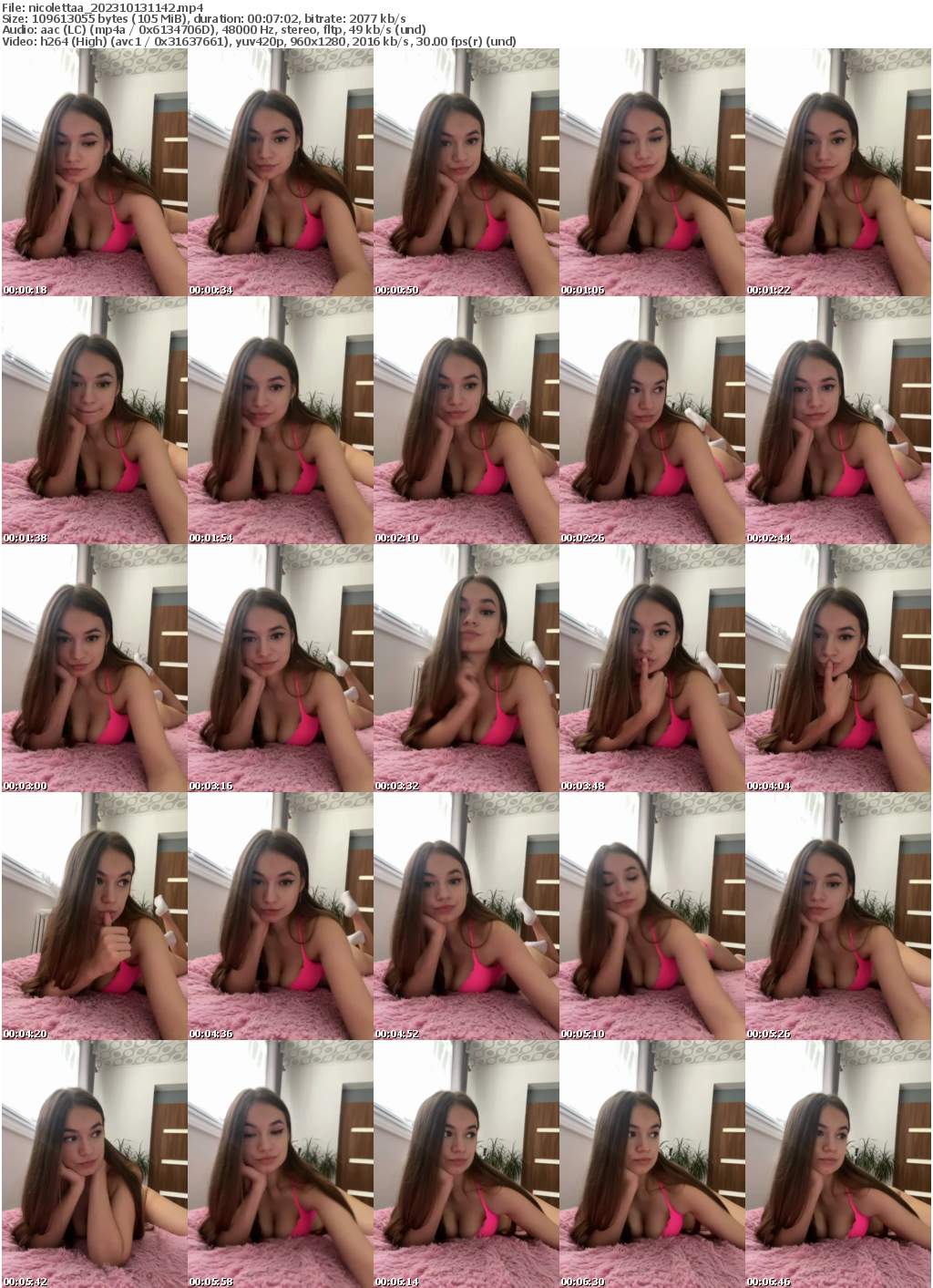 Preview thumb from nicolettaa on 2023-10-13 @ bongacams