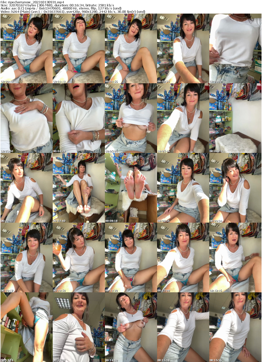 Preview thumb from ripecherrynow on 2023-10-13 @ bongacams