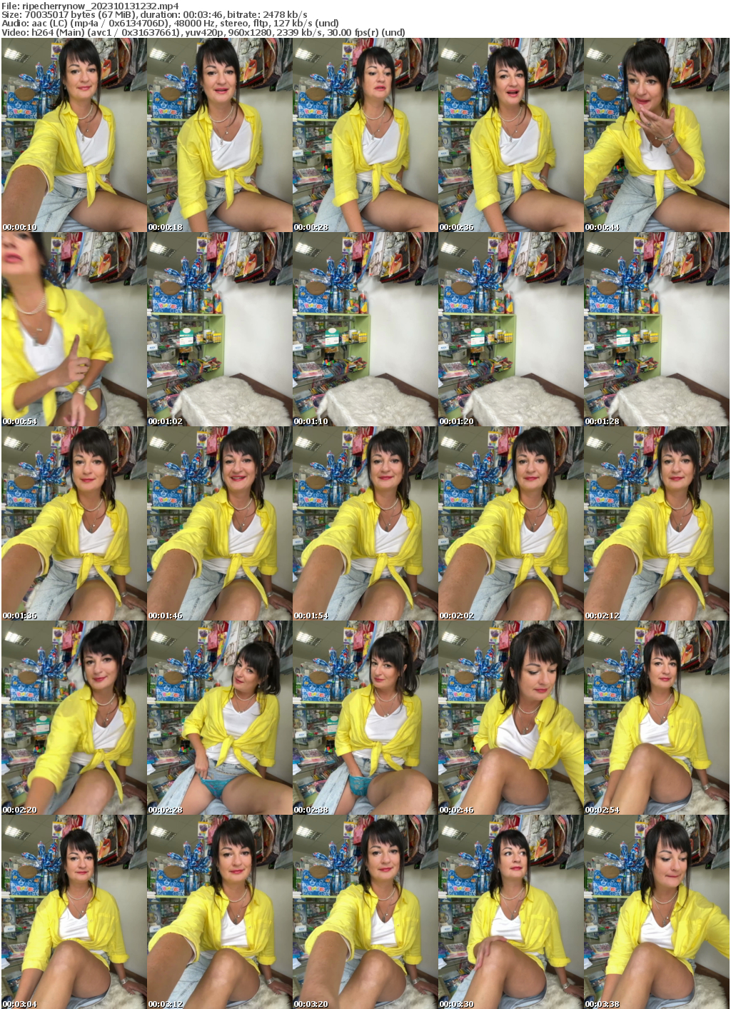 Preview thumb from ripecherrynow on 2023-10-13 @ bongacams