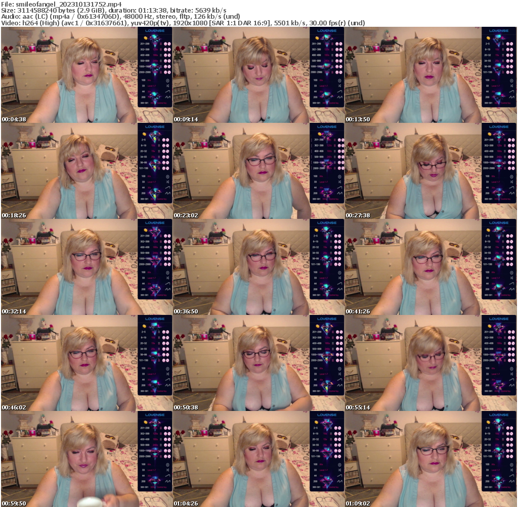 Preview thumb from smileofangel on 2023-10-13 @ bongacams