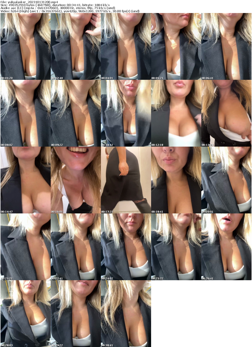 Preview thumb from yuliyalasker on 2023-10-13 @ bongacams