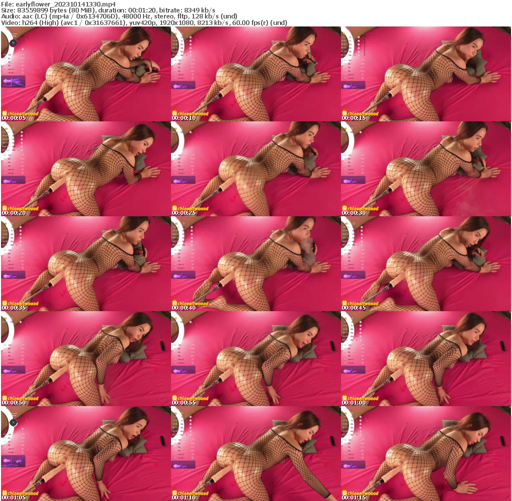 Preview thumb from earlyflower on 2023-10-14 @ bongacams