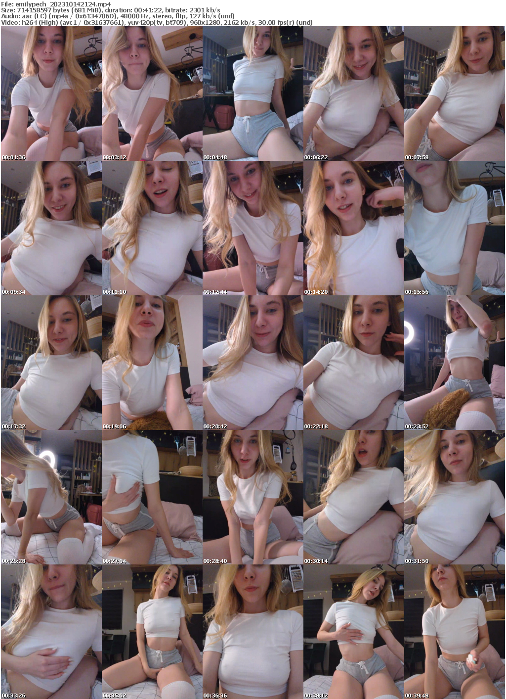 Preview thumb from emilypech on 2023-10-14 @ bongacams