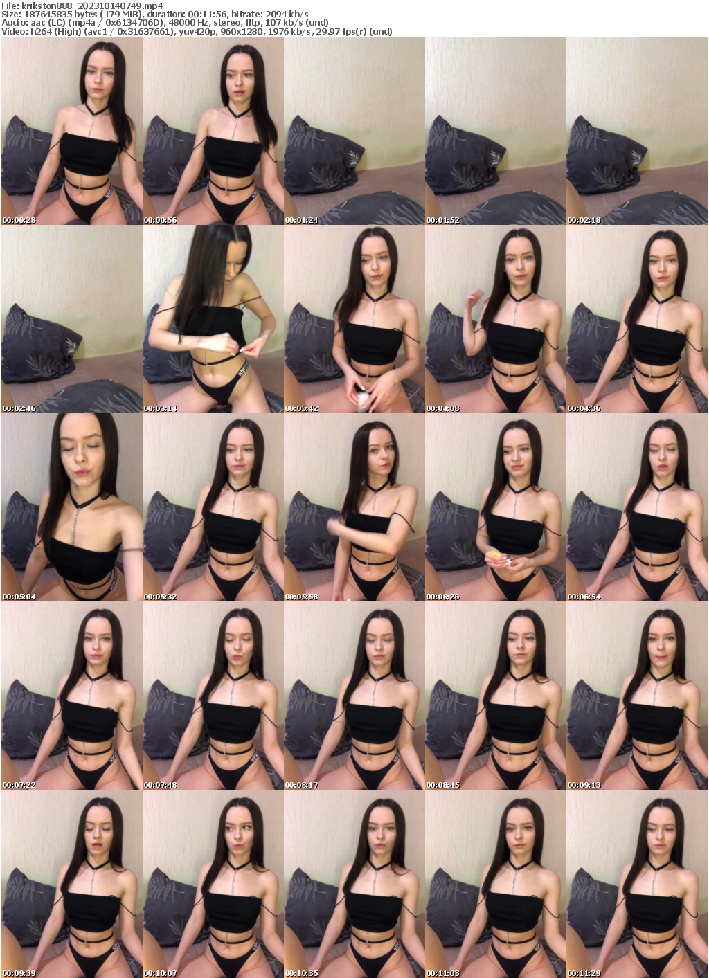 Preview thumb from krikston888 on 2023-10-14 @ bongacams