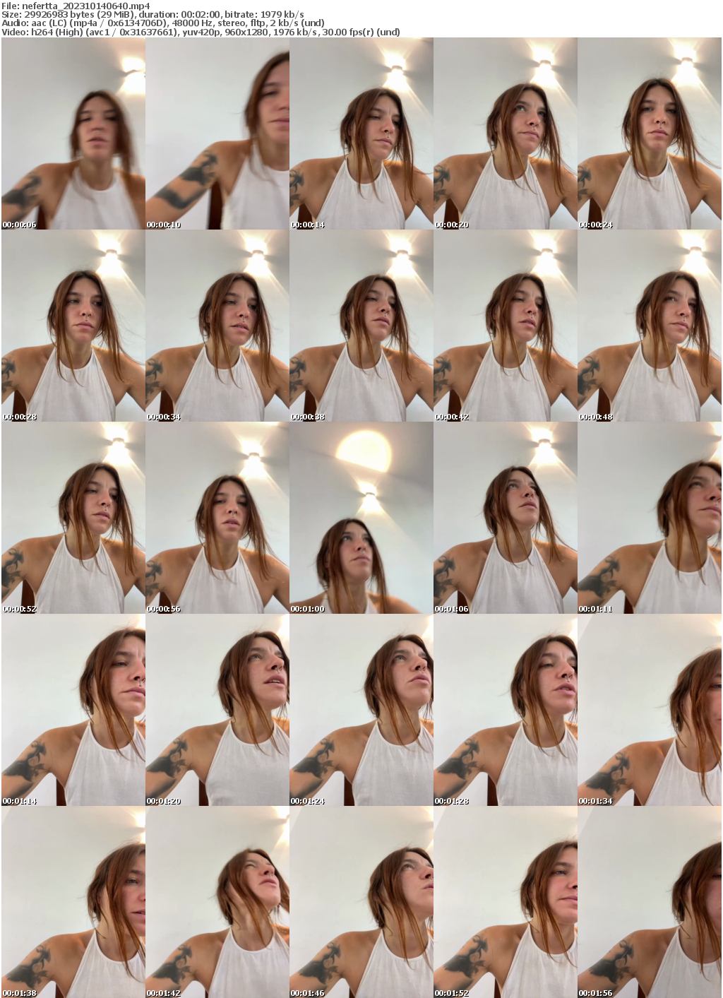 Preview thumb from nefertta on 2023-10-14 @ bongacams