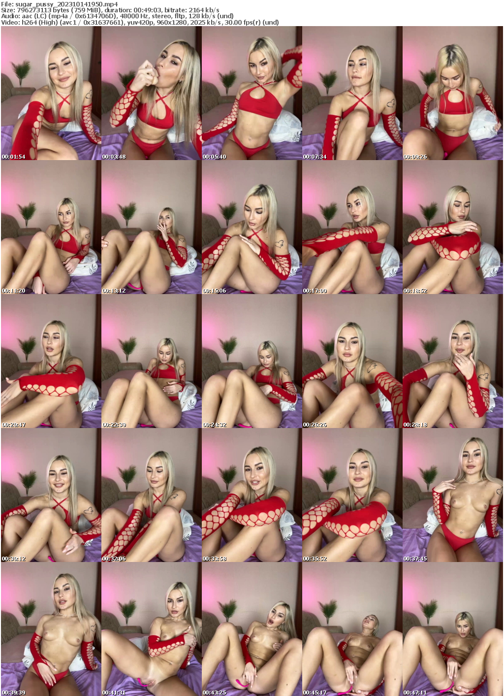 Preview thumb from sugar_pussy on 2023-10-14 @ bongacams