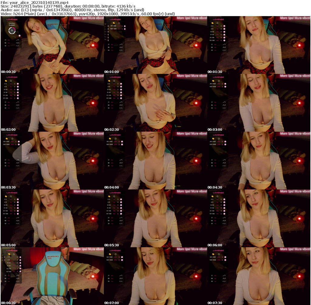 Preview thumb from your_alice on 2023-10-14 @ bongacams