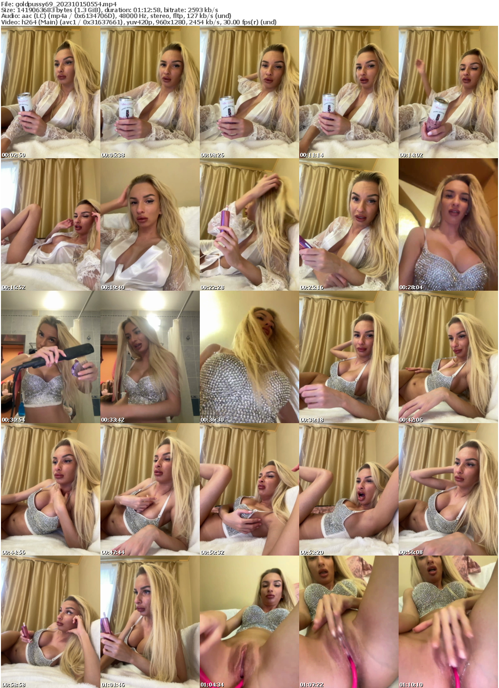 Preview thumb from goldpussy69 on 2023-10-15 @ bongacams