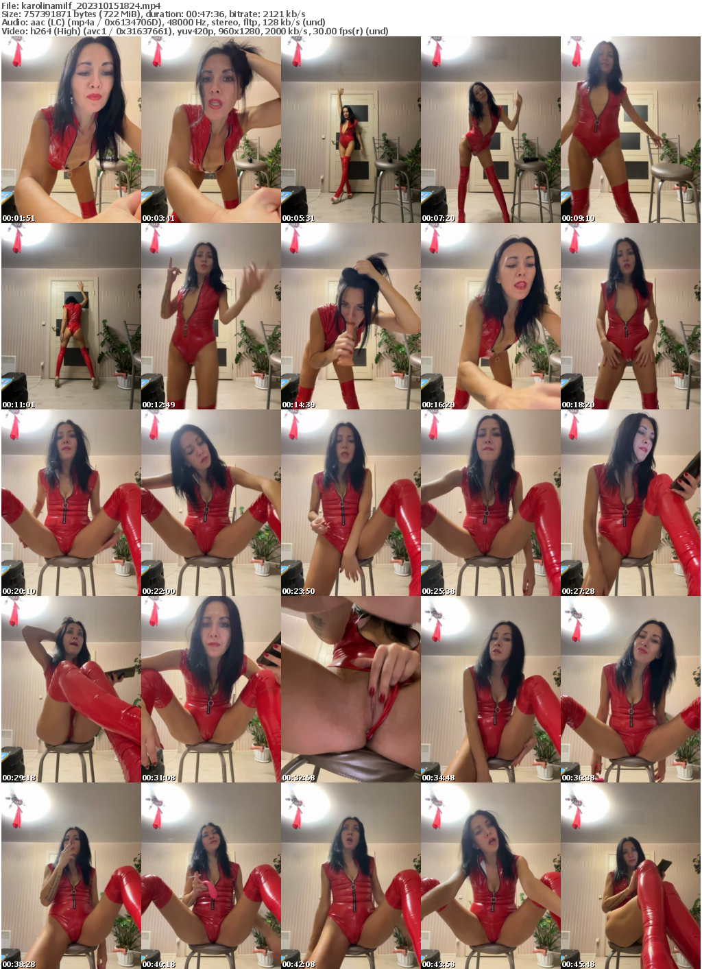 Preview thumb from karolinamilf on 2023-10-15 @ bongacams