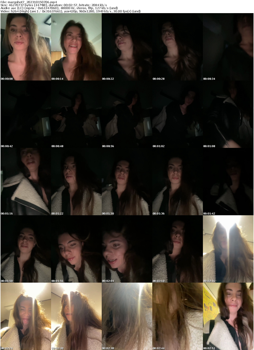 Preview thumb from margohot7 on 2023-10-15 @ bongacams