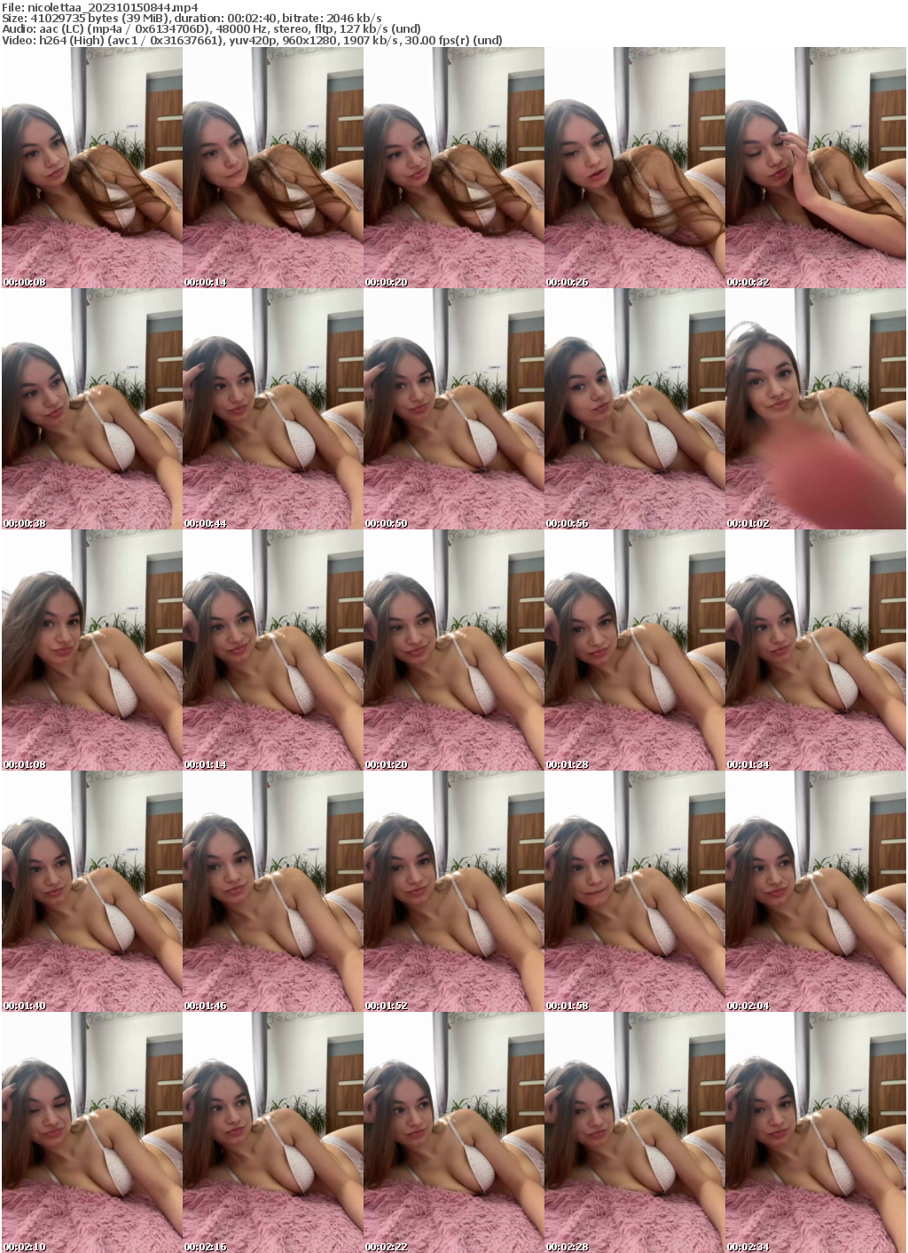 Preview thumb from nicolettaa on 2023-10-15 @ bongacams