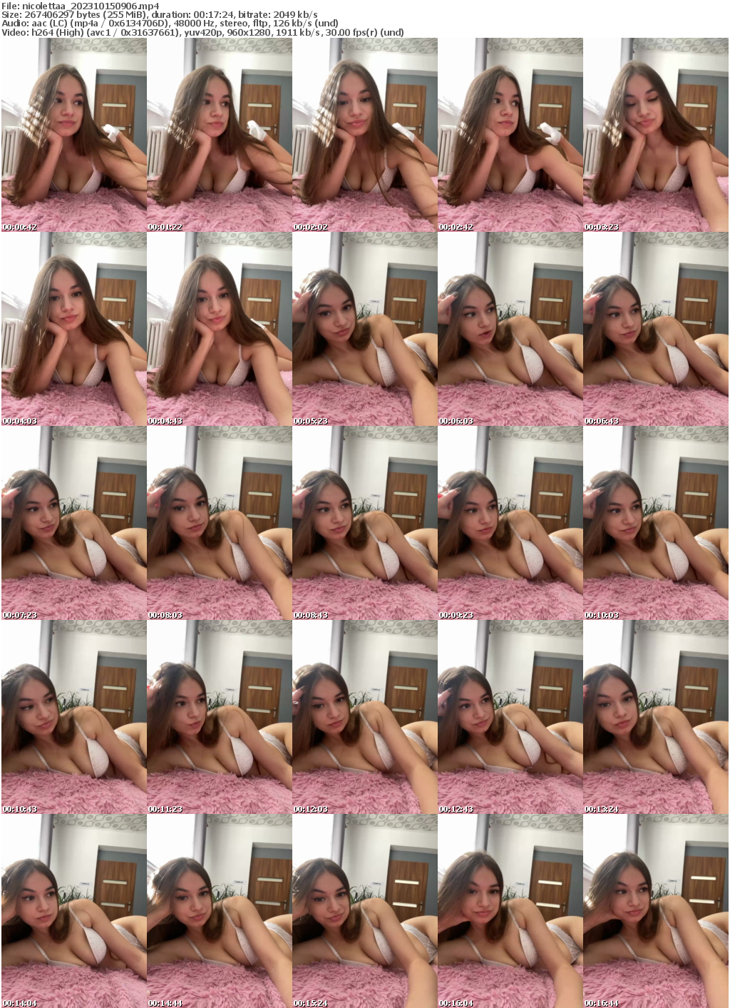 Preview thumb from nicolettaa on 2023-10-15 @ bongacams