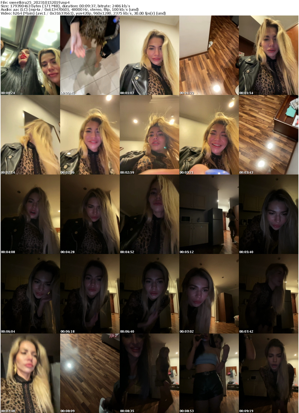 Preview thumb from sweetkira25 on 2023-10-15 @ bongacams