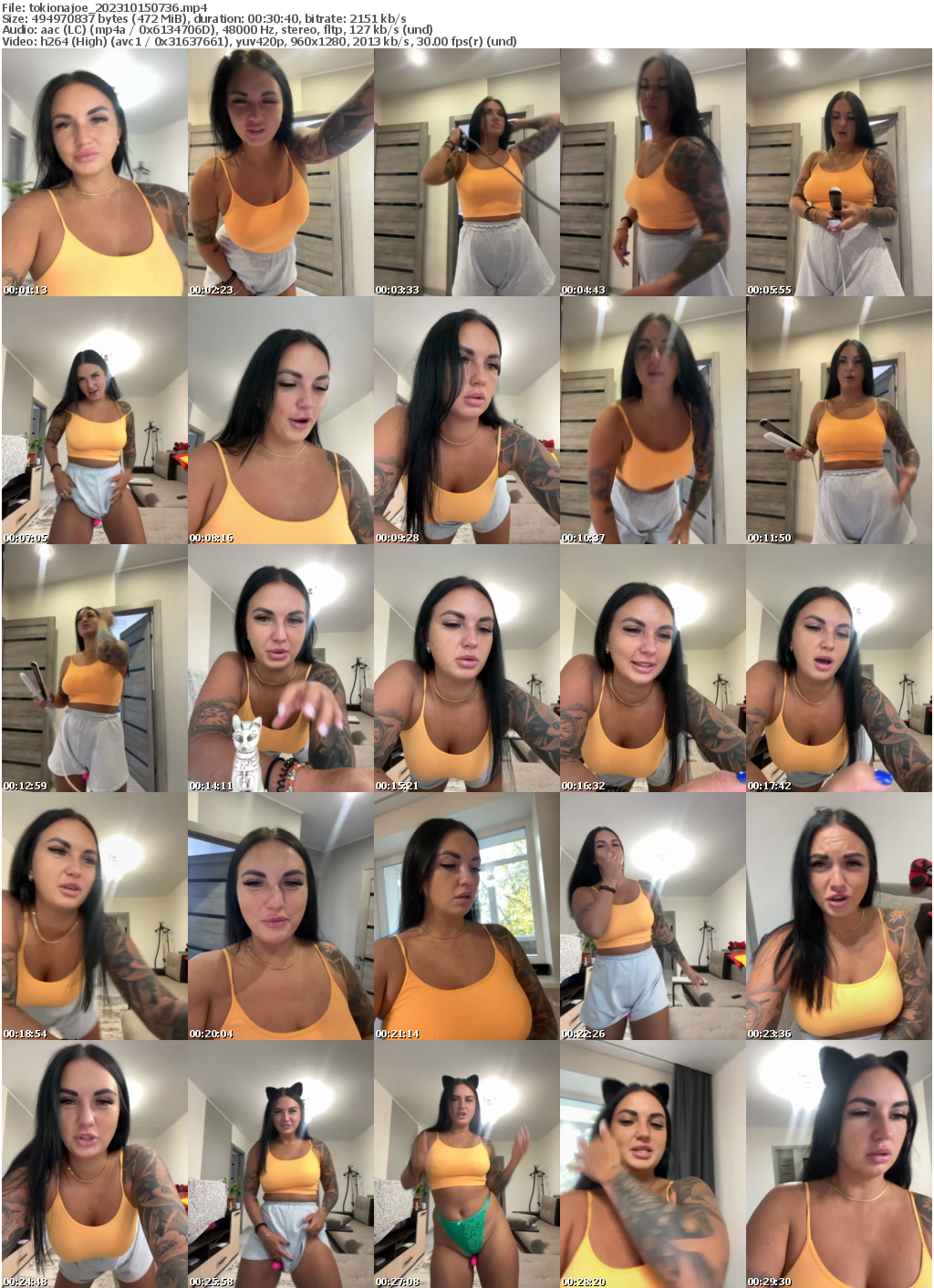 Preview thumb from tokionajoe on 2023-10-15 @ bongacams