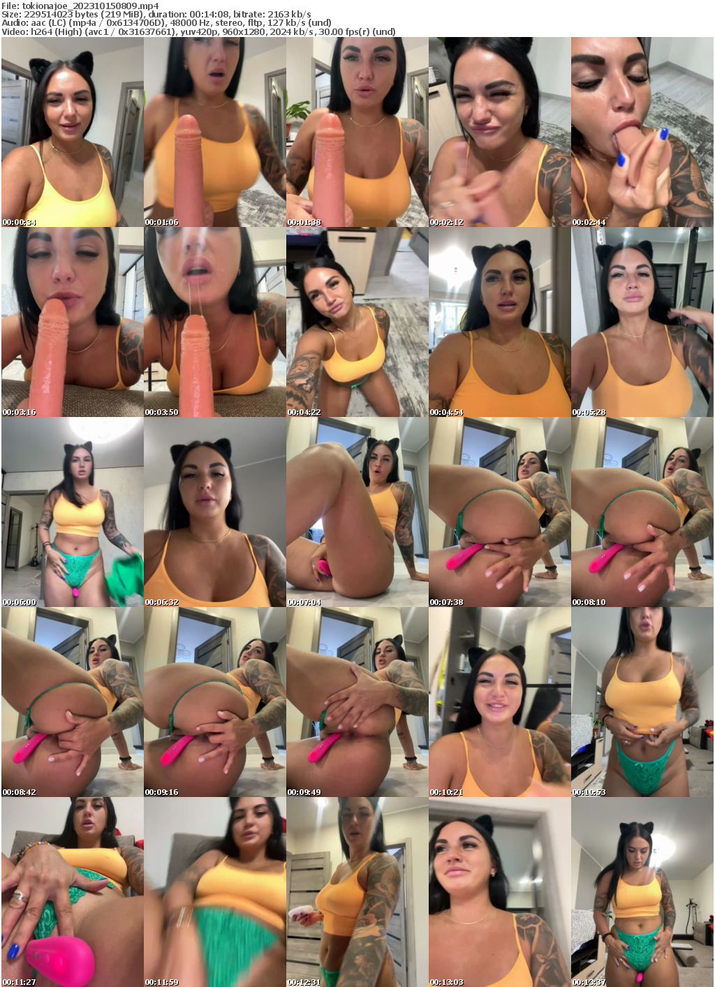 Preview thumb from tokionajoe on 2023-10-15 @ bongacams