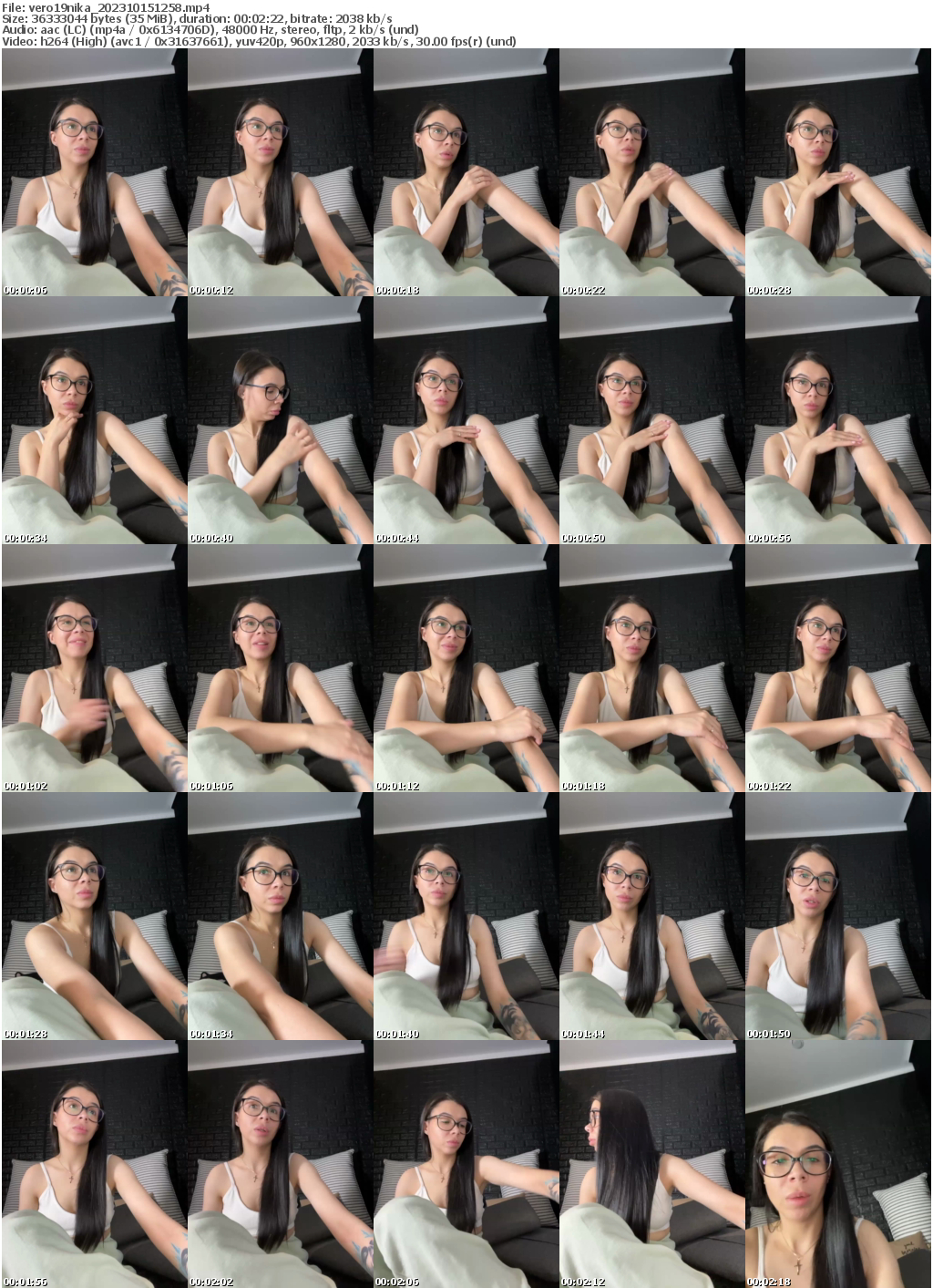 Preview thumb from vero19nika on 2023-10-15 @ bongacams