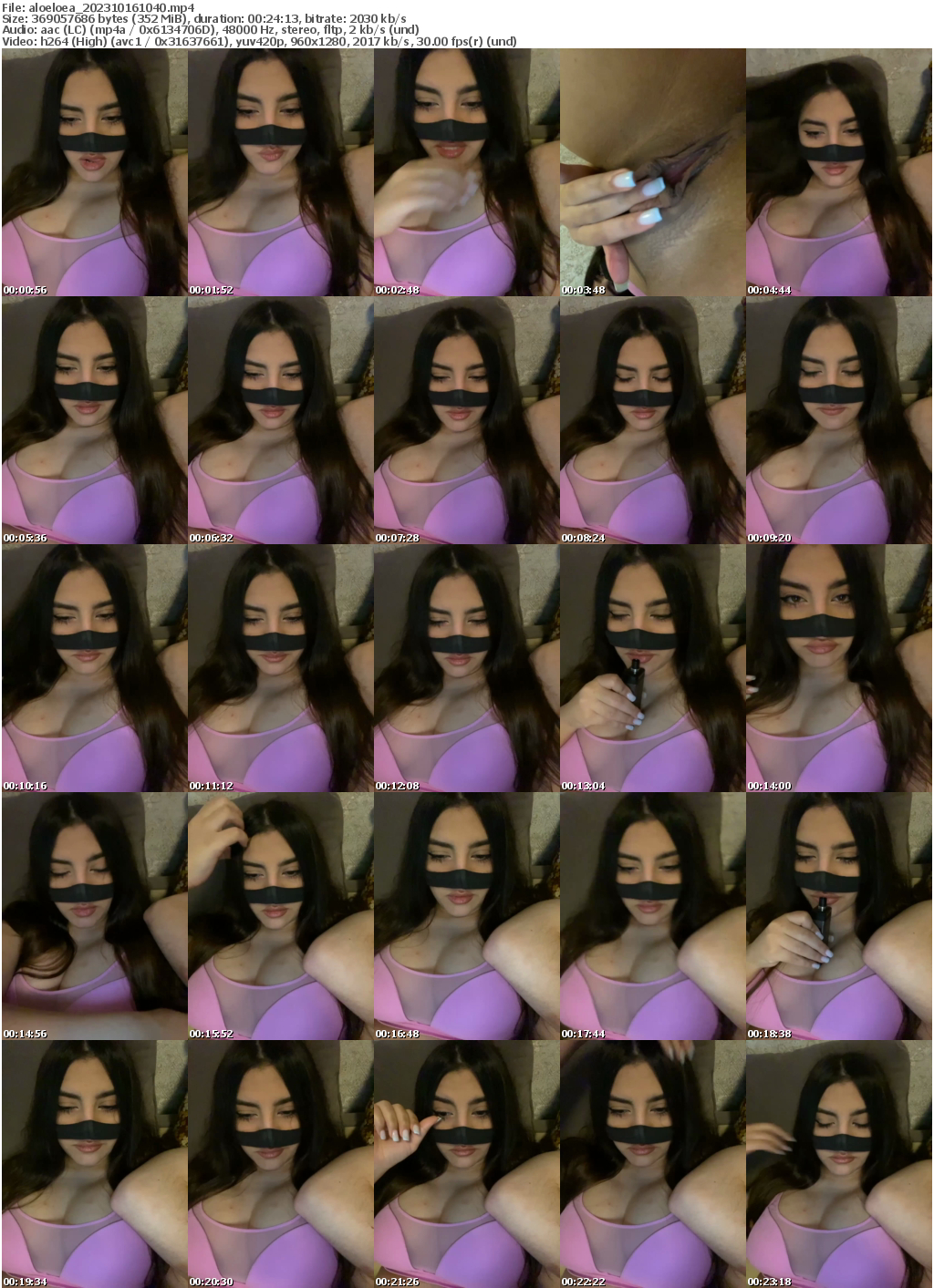 Preview thumb from aloeloea on 2023-10-16 @ bongacams