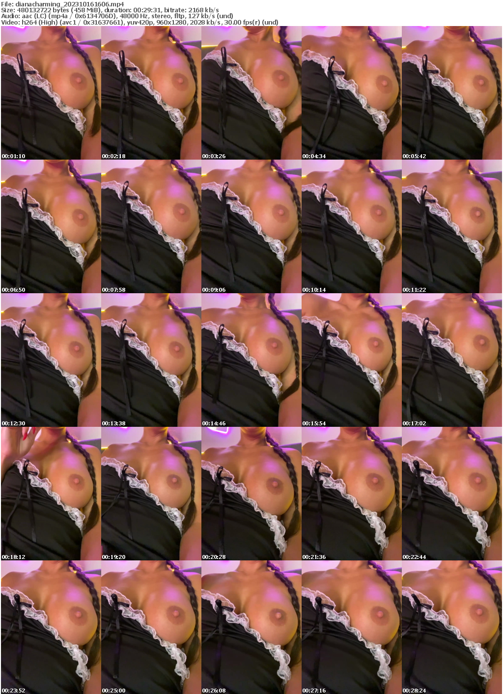 Preview thumb from dianacharming on 2023-10-16 @ bongacams