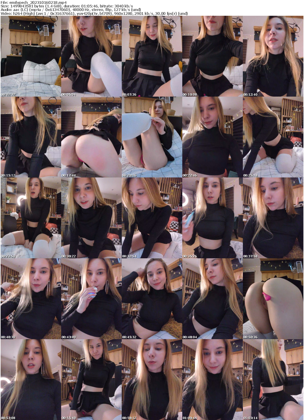 Preview thumb from emilypech on 2023-10-16 @ bongacams