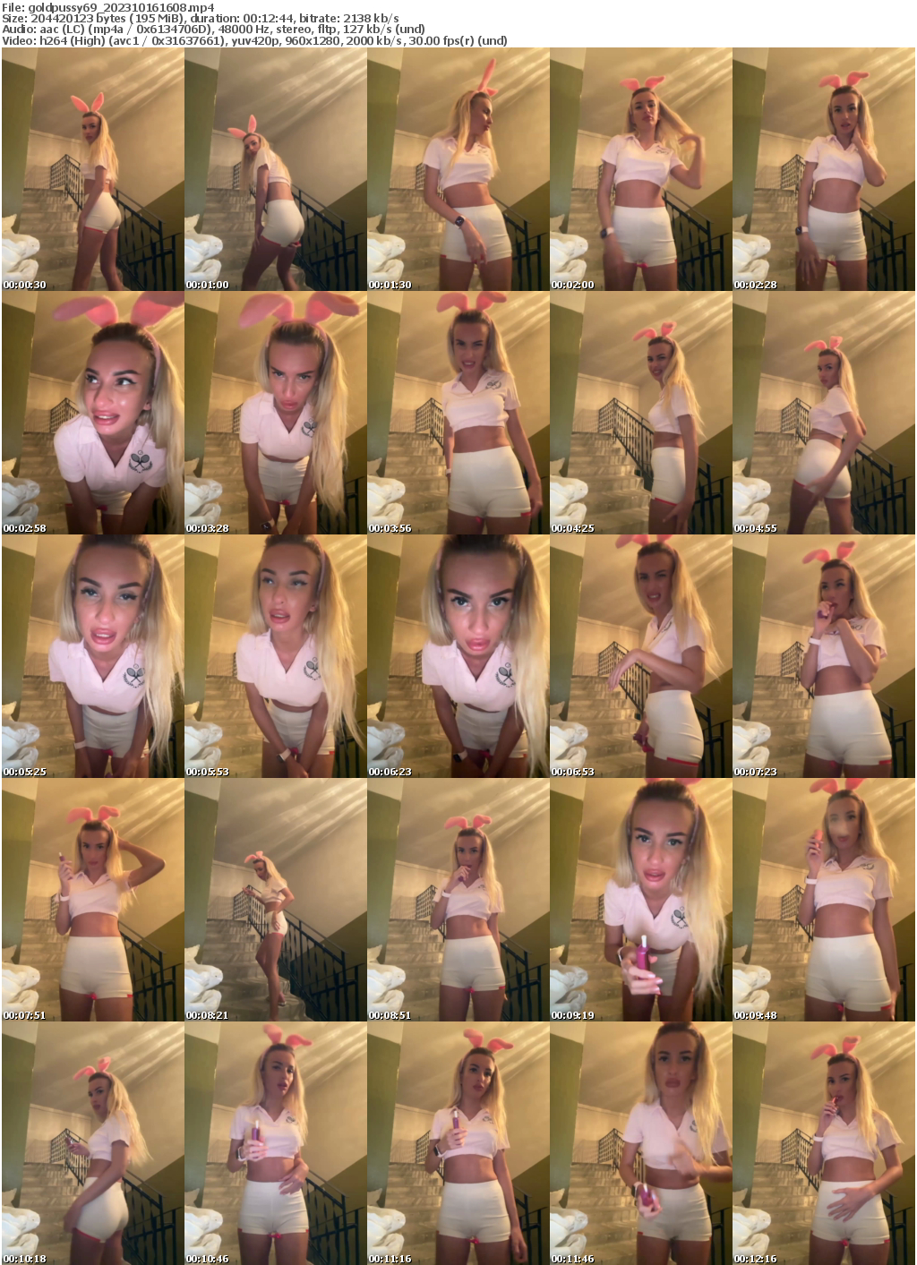 Preview thumb from goldpussy69 on 2023-10-16 @ bongacams