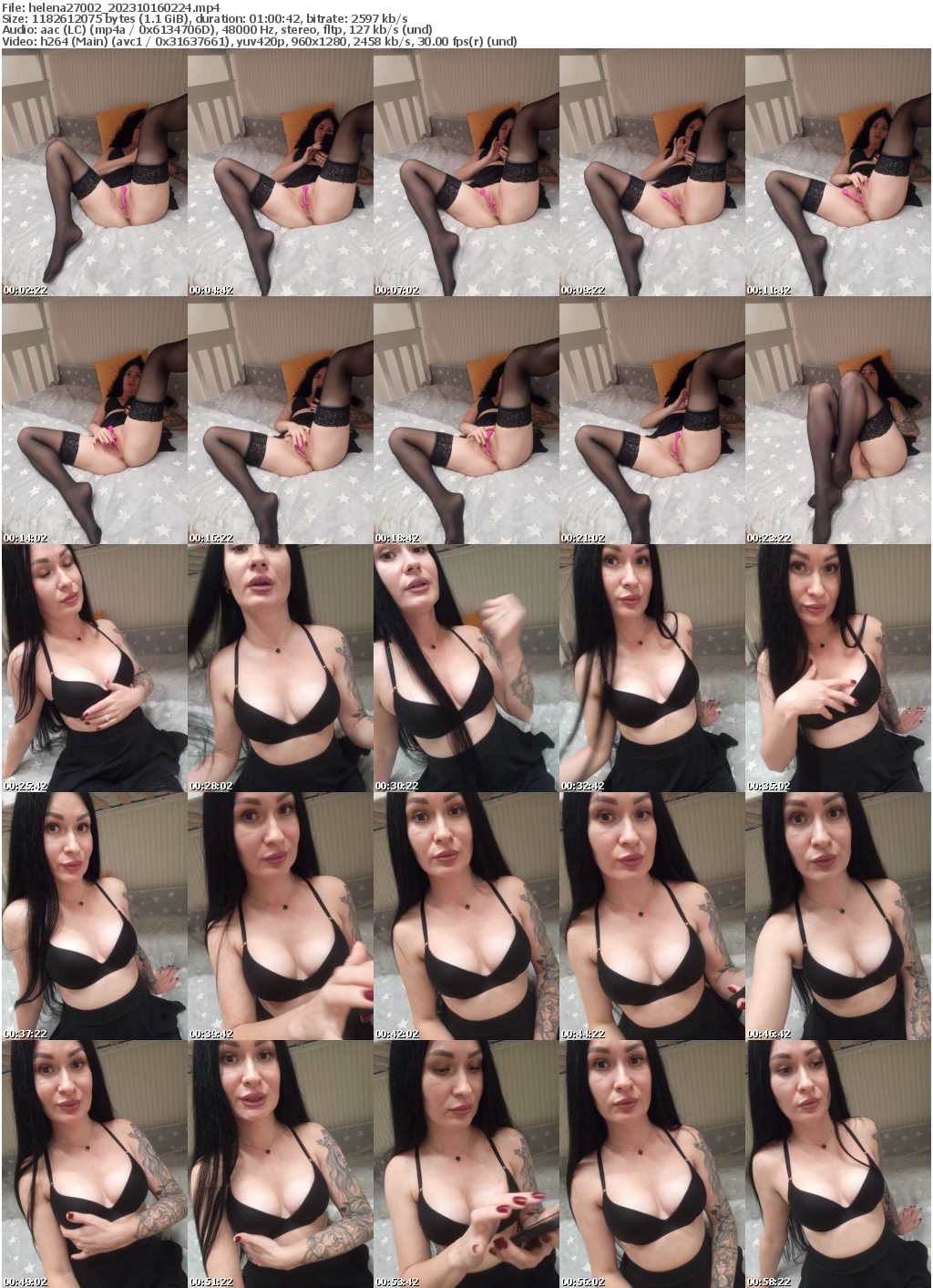 Preview thumb from helena27002 on 2023-10-16 @ bongacams