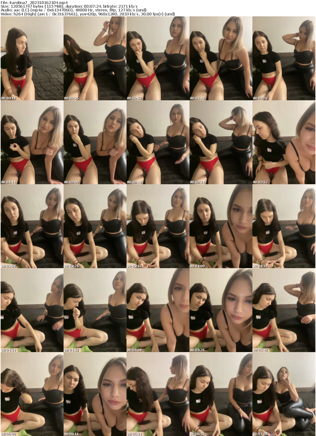 Preview thumb from karolina7 on 2023-10-16 @ bongacams