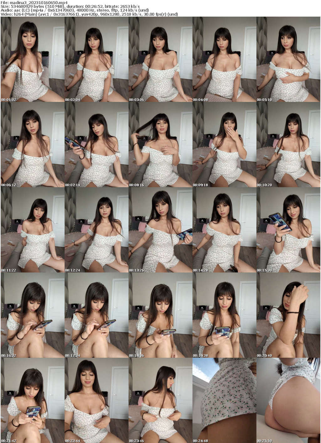 Preview thumb from madina3 on 2023-10-16 @ bongacams