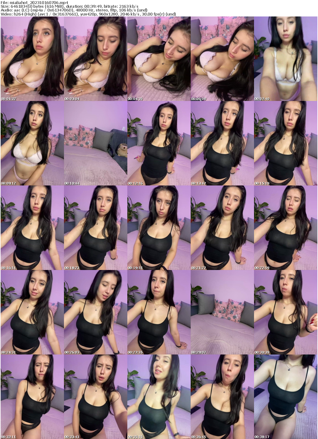 Preview thumb from mialiahot on 2023-10-16 @ bongacams