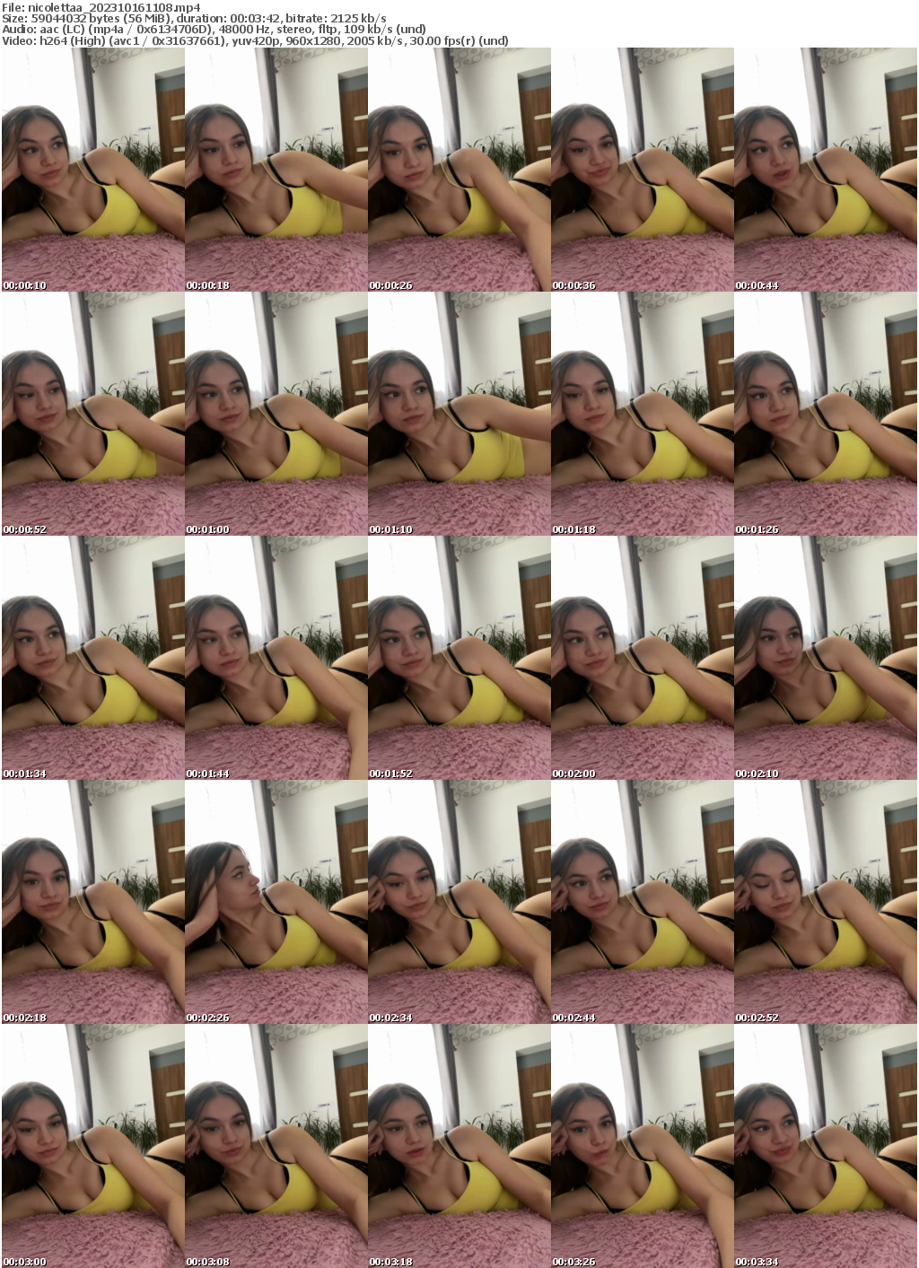 Preview thumb from nicolettaa on 2023-10-16 @ bongacams