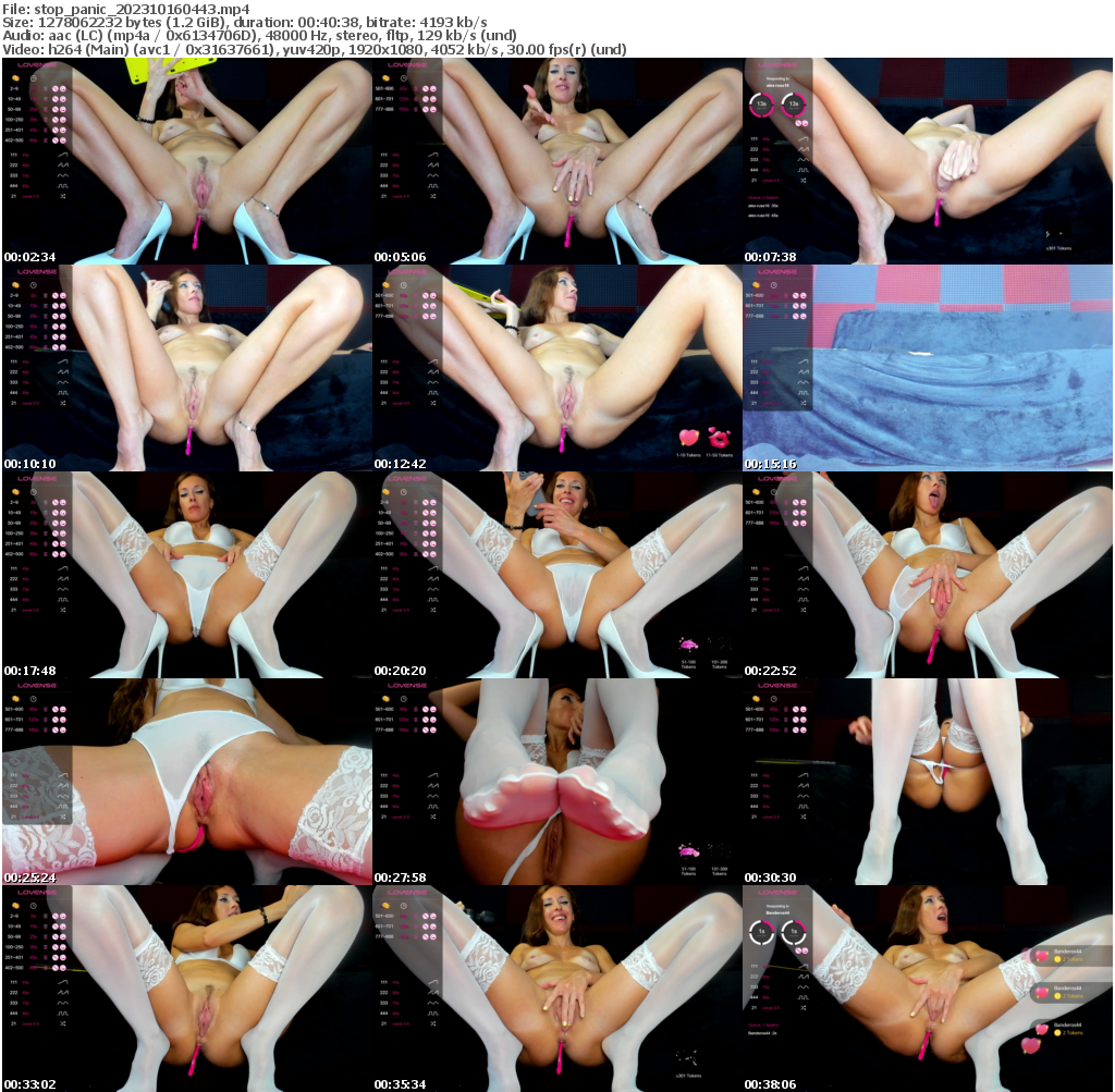 Preview thumb from stop_panic on 2023-10-16 @ bongacams