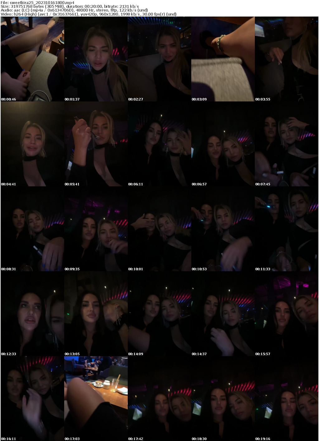 Preview thumb from sweetkira25 on 2023-10-16 @ bongacams