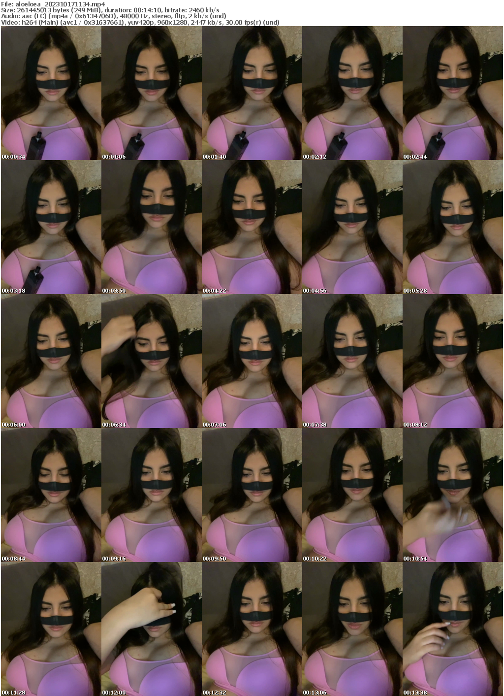 Preview thumb from aloeloea on 2023-10-17 @ bongacams