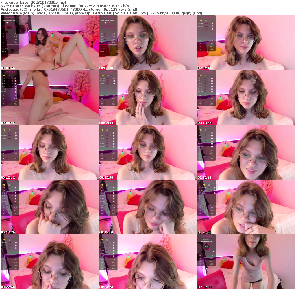 Preview thumb from cutie_baby on 2023-10-17 @ bongacams