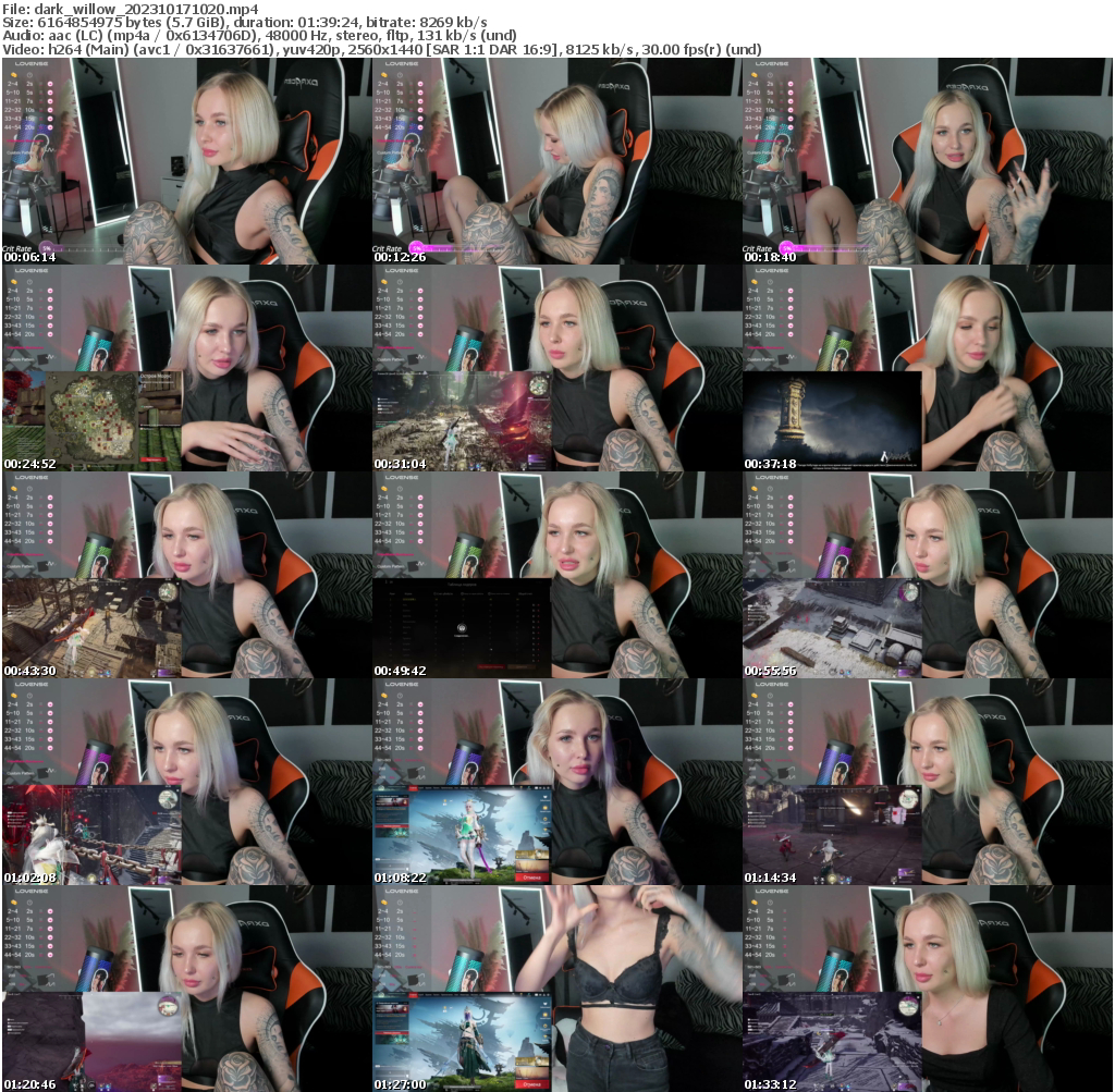 Preview thumb from dark_willow on 2023-10-17 @ bongacams