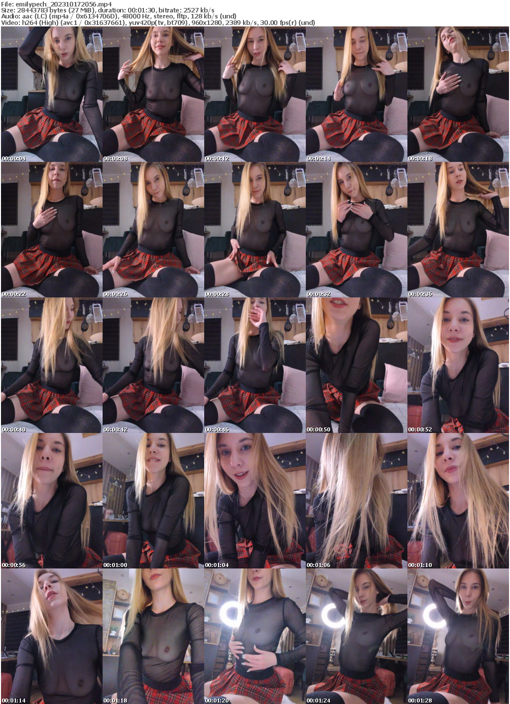 Preview thumb from emilypech on 2023-10-17 @ bongacams