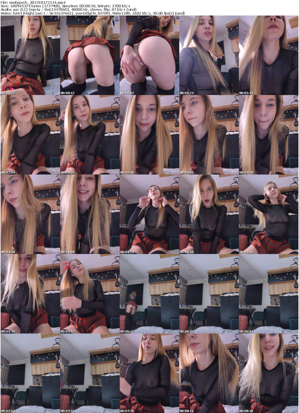 Preview thumb from emilypech on 2023-10-17 @ bongacams