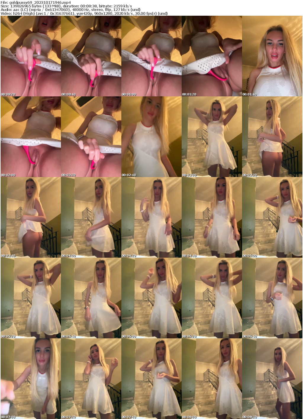 Preview thumb from goldpussy69 on 2023-10-17 @ bongacams