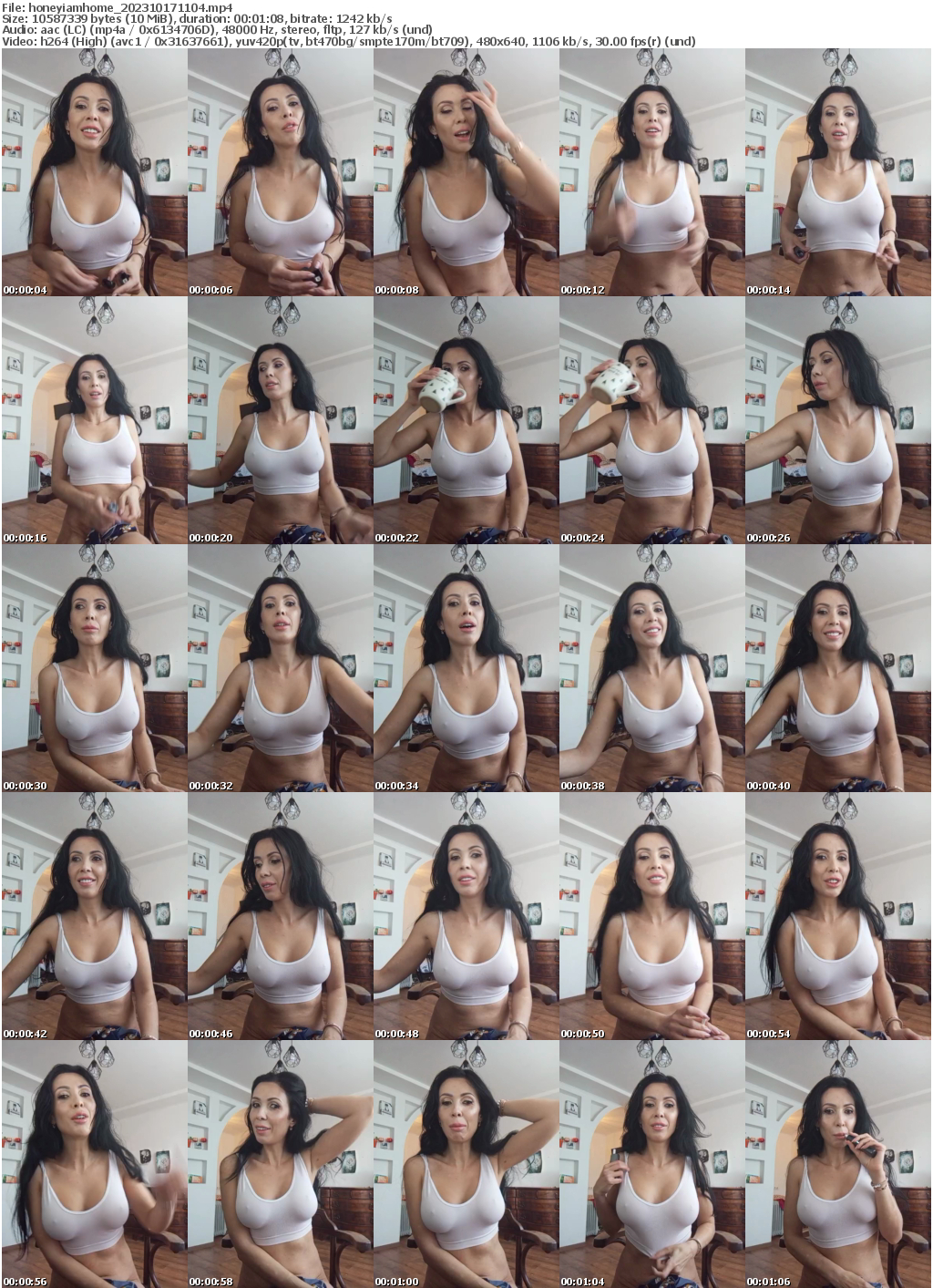 Preview thumb from honeyiamhome on 2023-10-17 @ bongacams