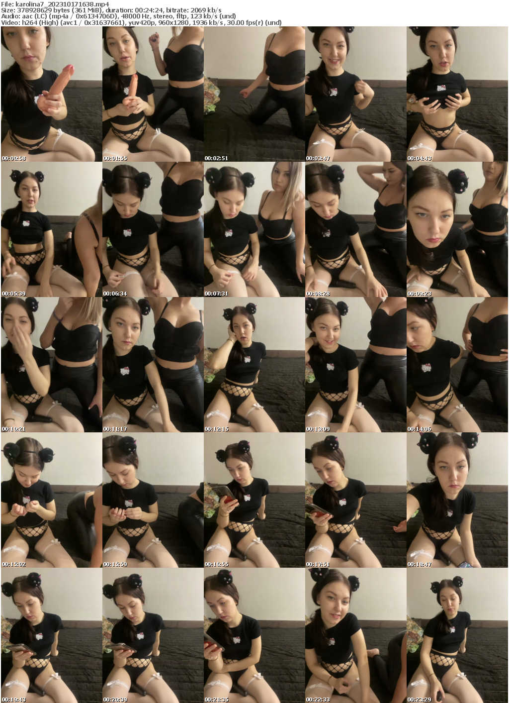 Preview thumb from karolina7 on 2023-10-17 @ bongacams