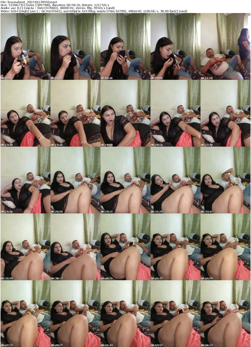 Preview thumb from kissmabont on 2023-10-17 @ bongacams