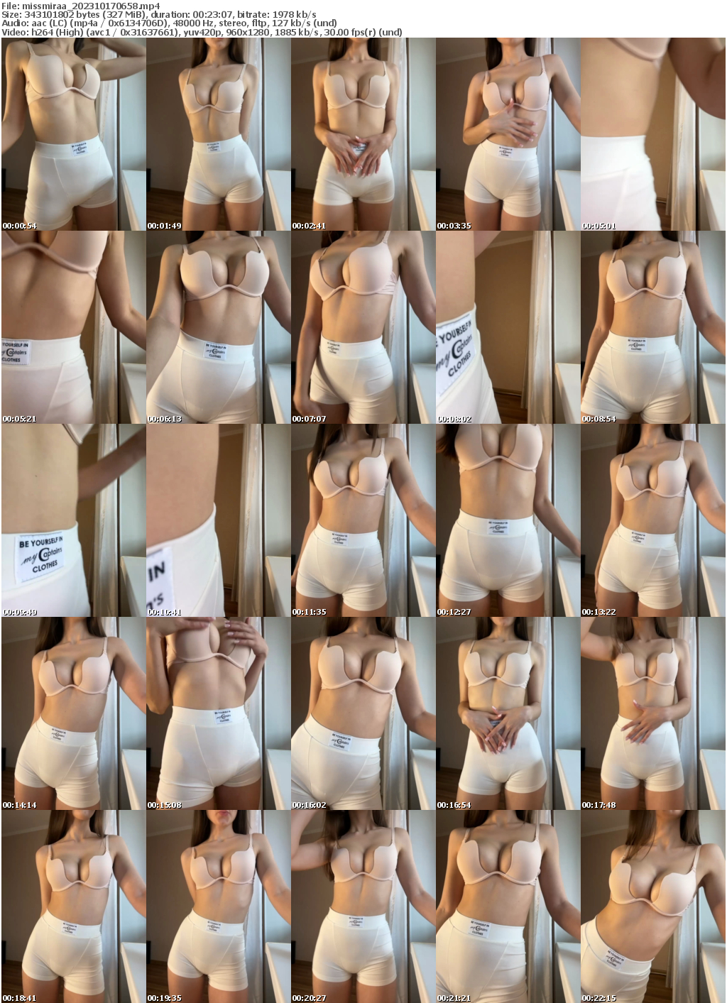 Preview thumb from missmiraa on 2023-10-17 @ bongacams