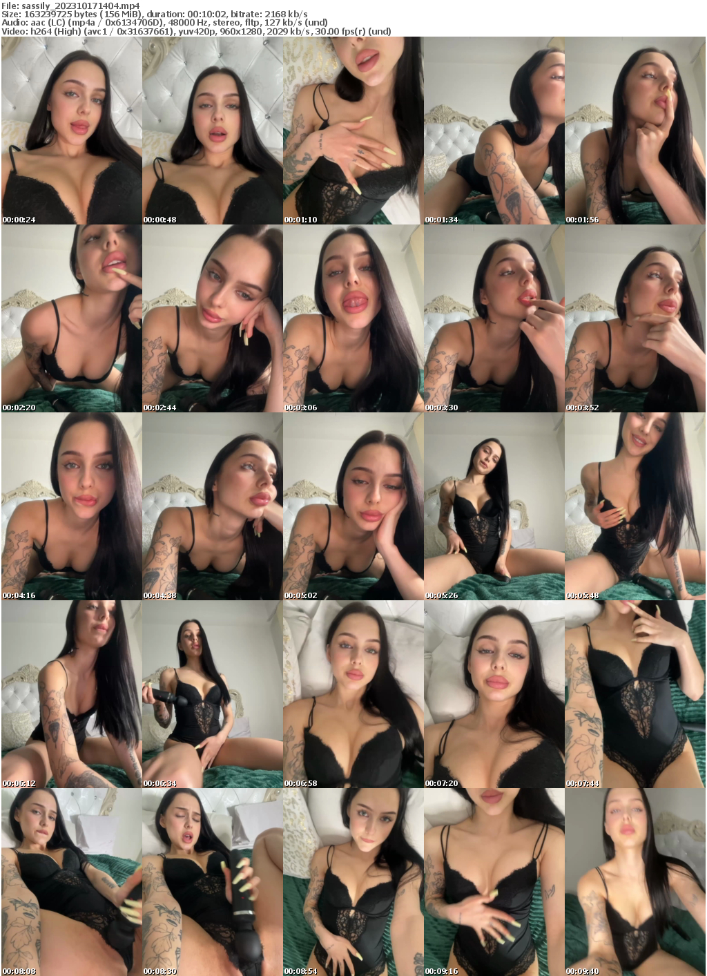 Preview thumb from sassily on 2023-10-17 @ bongacams