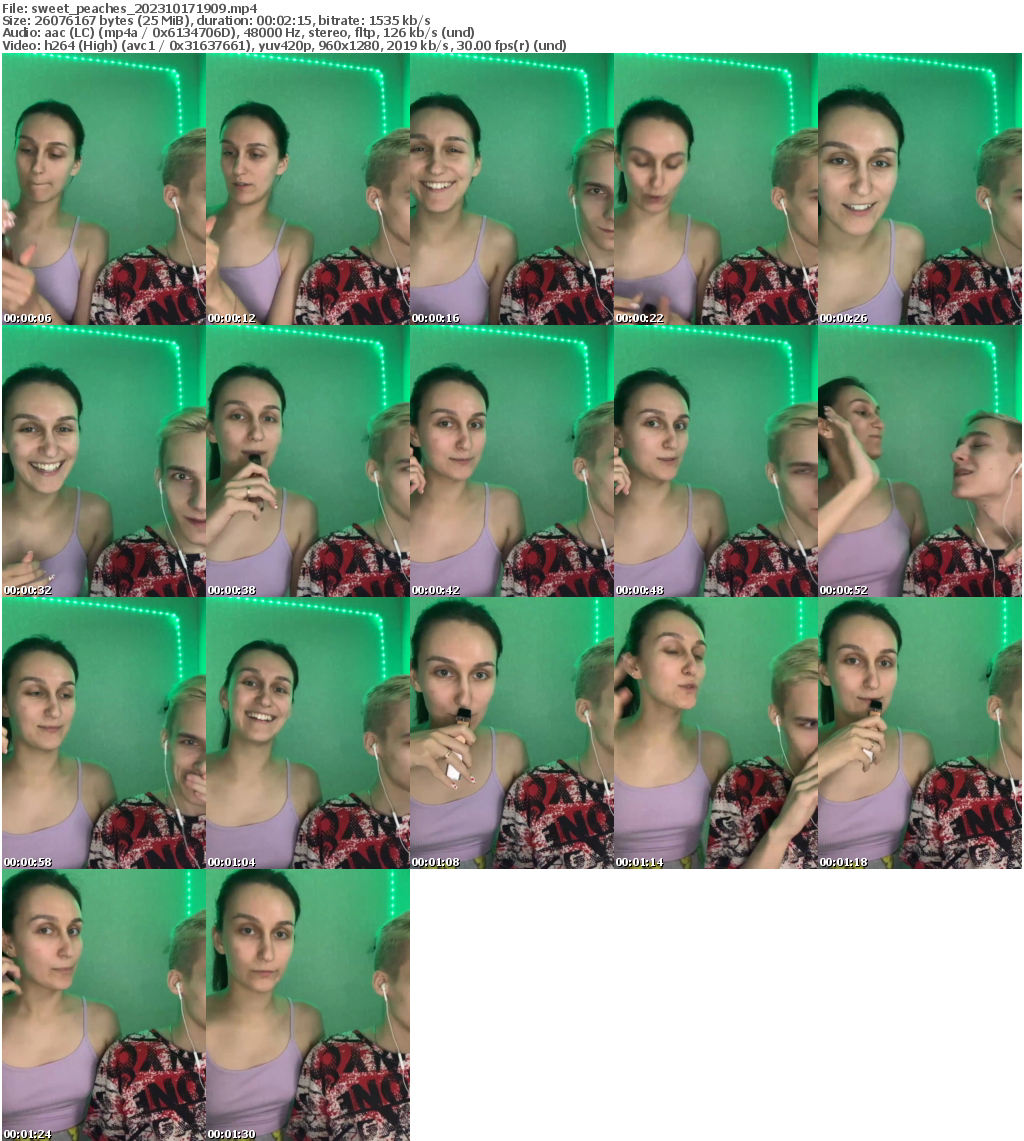 Preview thumb from sweet_peaches on 2023-10-17 @ bongacams