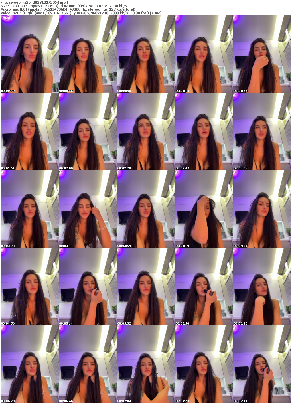 Preview thumb from sweetkira25 on 2023-10-17 @ bongacams