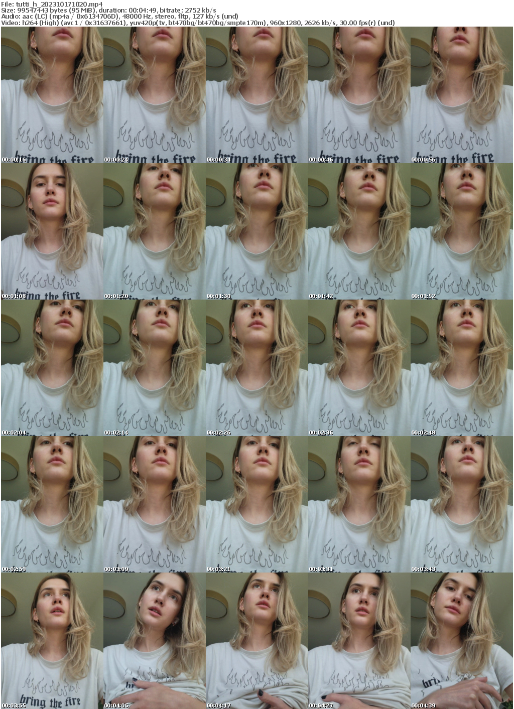 Preview thumb from tutti_h on 2023-10-17 @ bongacams