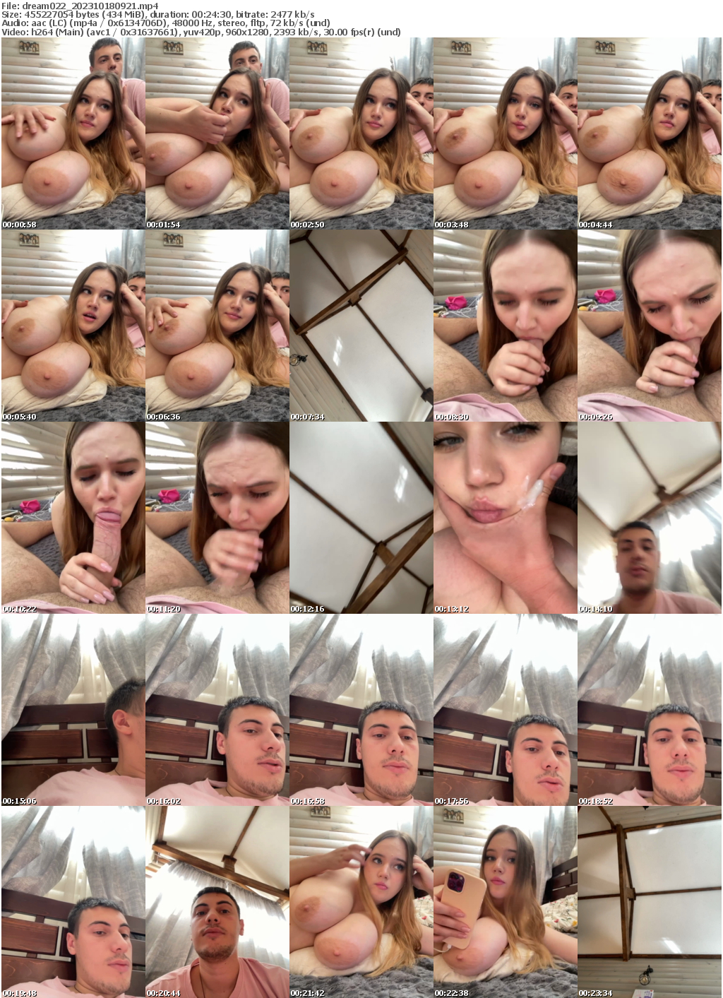 Preview thumb from dream022 on 2023-10-18 @ bongacams