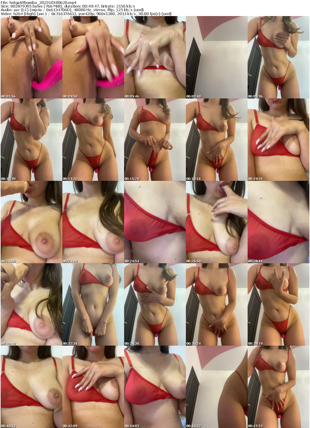 Preview thumb from helga69bomba on 2023-10-18 @ bongacams