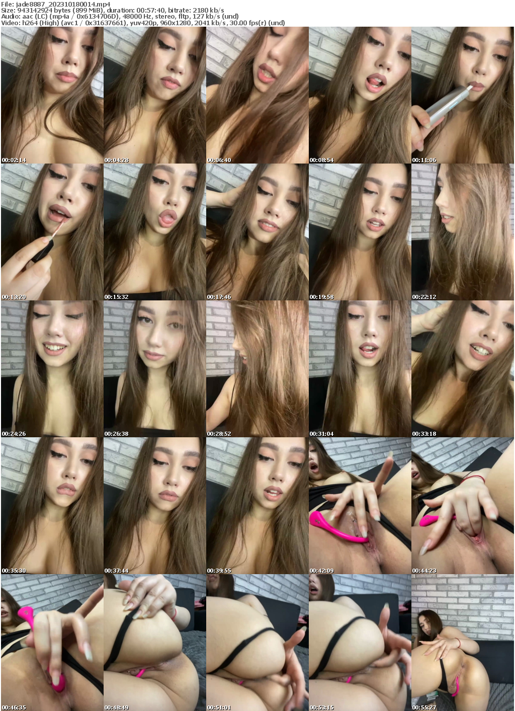 Preview thumb from jade8887 on 2023-10-18 @ bongacams