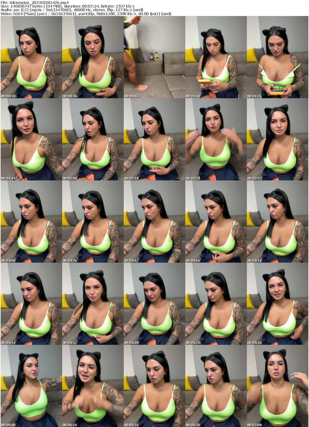 Preview thumb from tokionajoe on 2023-10-18 @ bongacams