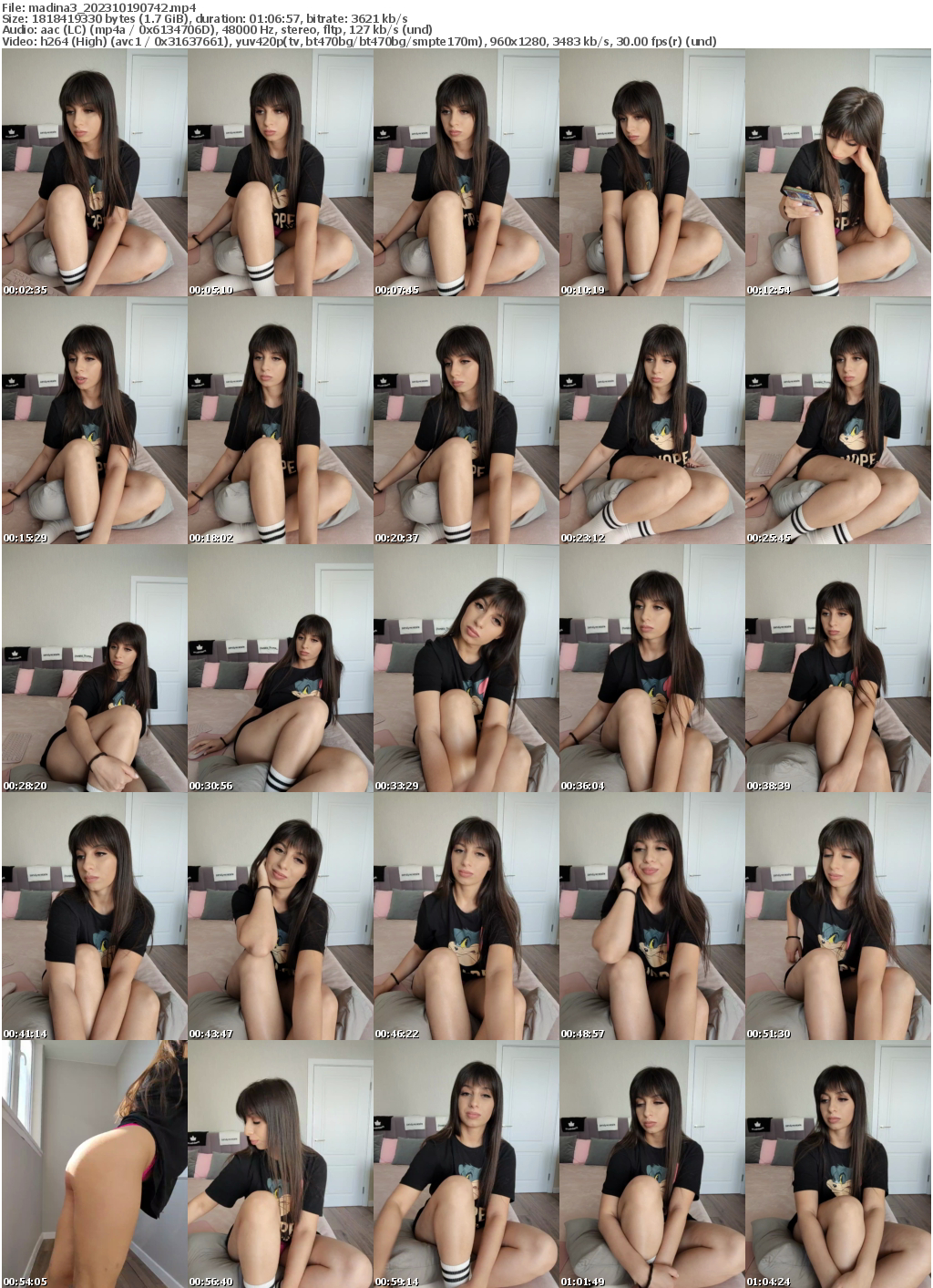 Preview thumb from madina3 on 2023-10-19 @ bongacams